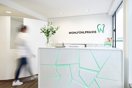 Die Wohlfühlpraxis - Empfang